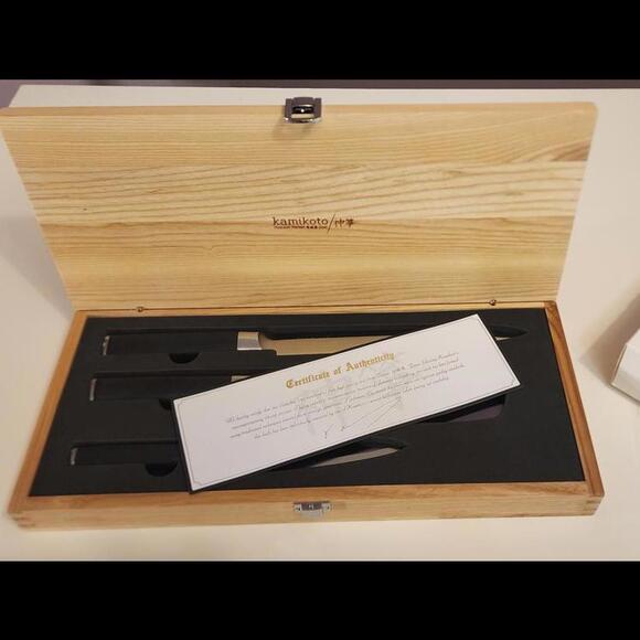 Kamikoto Premium Japanese Kanpeki Knife Set - with COA - Picture 3 of 7